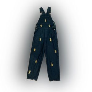 Lazy Oaf x ET overalls